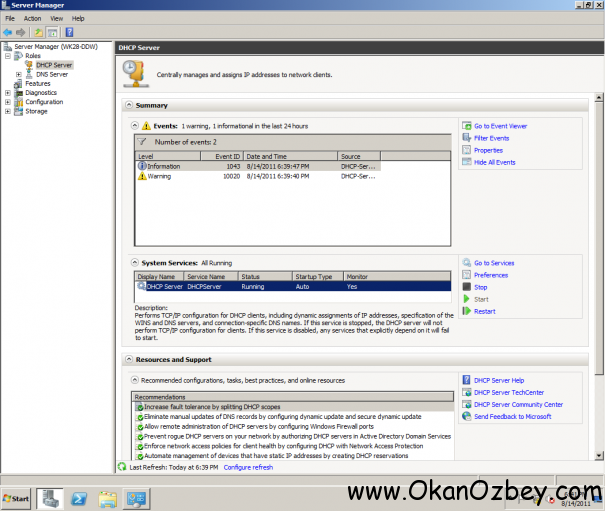 Açıklama: windows server 2008 dhcp kurulumu 018 605x511 Windows Server 2008 R2 DHCP Server