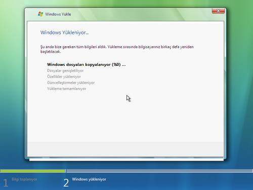 1401vistakurulum12500zx4 Windows Vista Resimli Kurulum